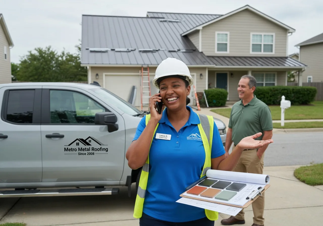 Storm Damage Metal Roof Repair in Box Springs, GA